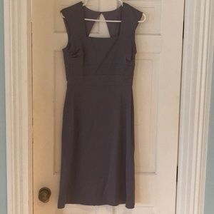 Lavender key hole cocktail dress